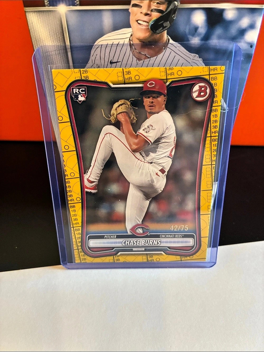 Chase Burns 42/75 Bowman Rookie